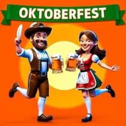 Oktoberfest / Hottub aften.